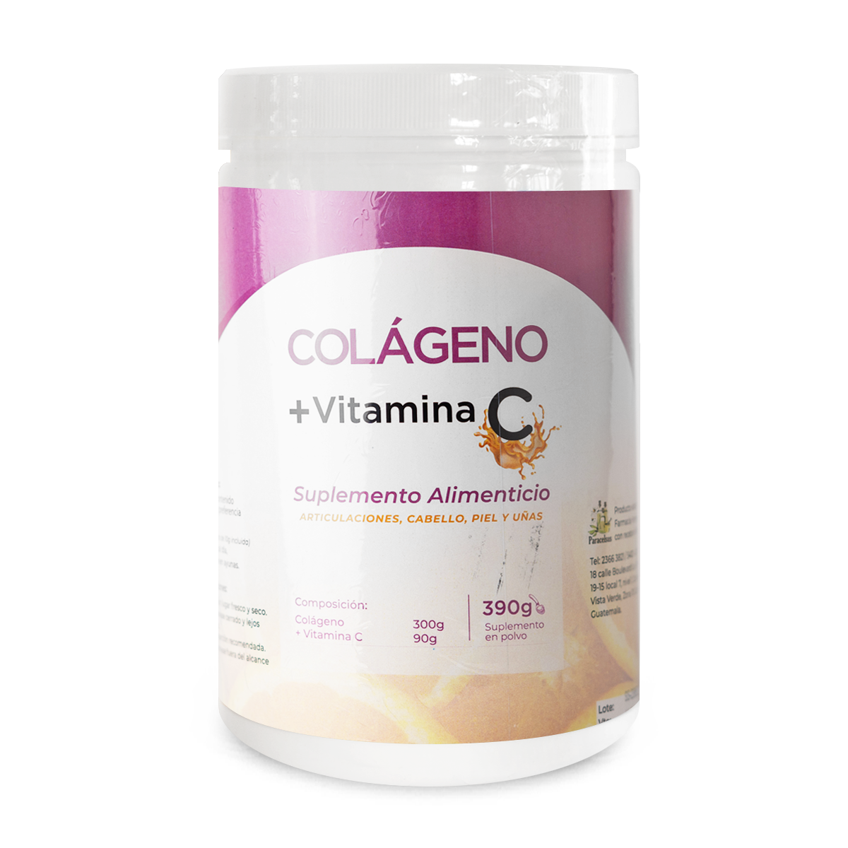 COLÁGENO + VITAMINA C 390g