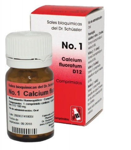 SAL DE SCHUSSLER #1 Calcium fluoratum D12