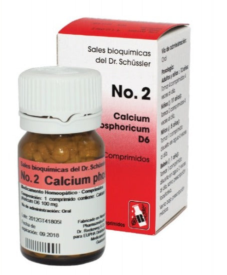 SAL DE SCHUSSLER #2 Calcium phosphoricum D6