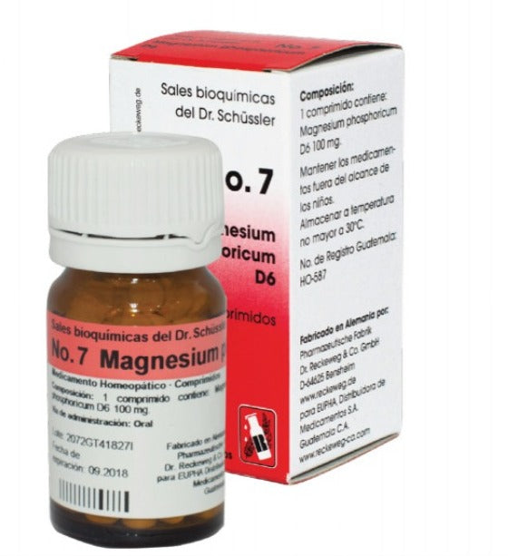 SAL DE SCHUSSLER #7 Magnesium phosphoricum D6