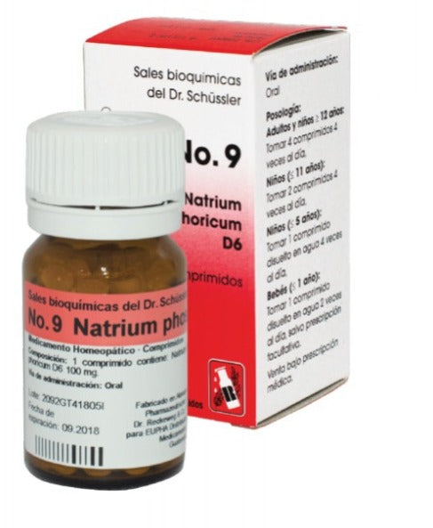 SAL DE SCHUSSLER #9 Natrium phosphoricum D6