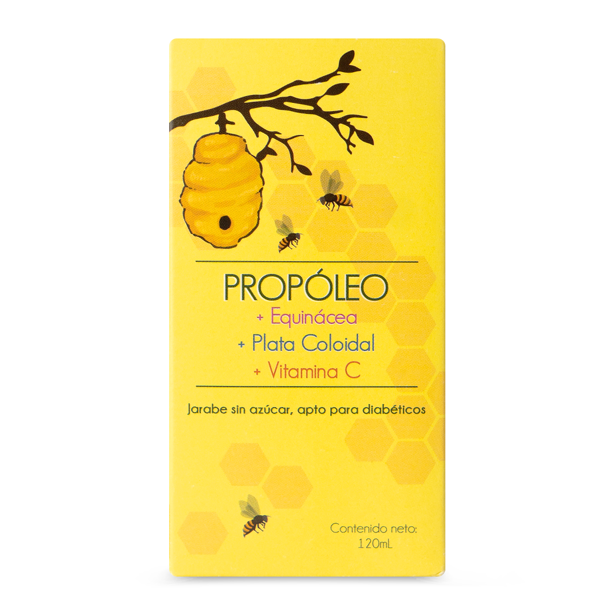 PROPÓLEO+EQUINACEA+PLATA +VIT.C 120ml