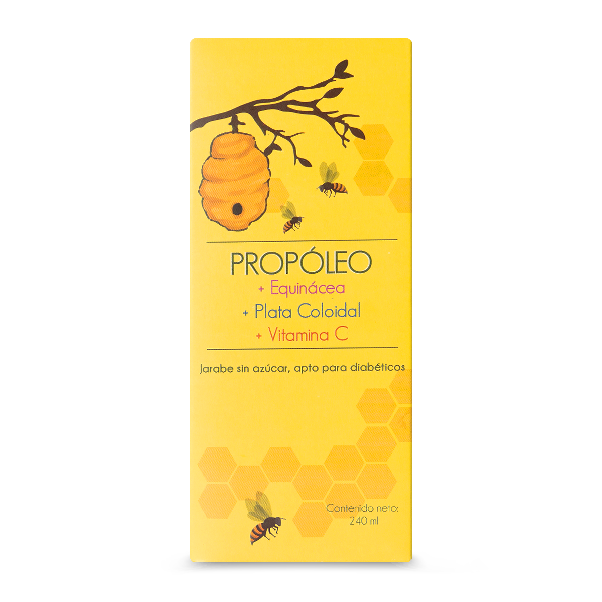 PROPÓLEO+EQUINACEA+PLATA +VIT.C 240ml