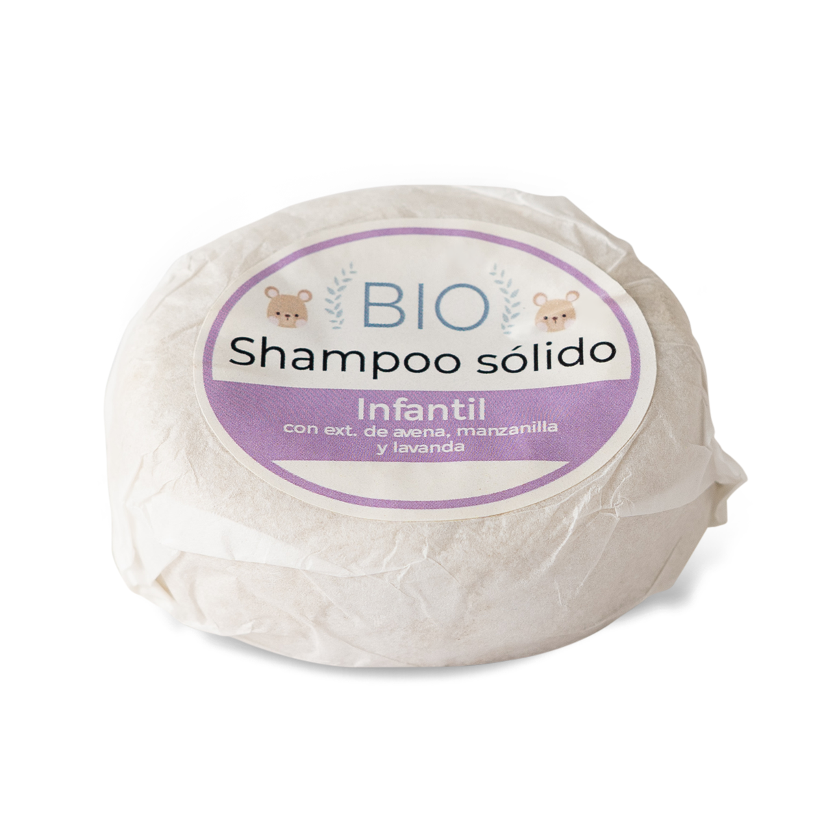 SHAMPOO SÓLIDO INFANTIL 75g
